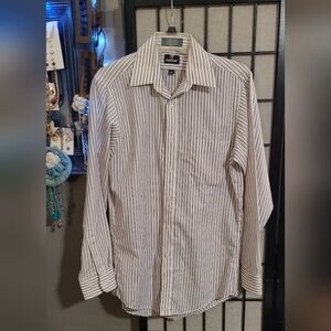 Puritan Pinstripe Shirt Men's sz 15 32/33
